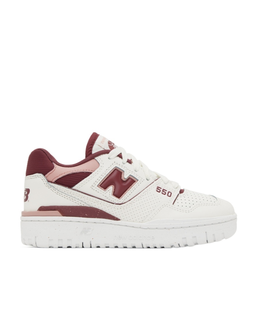 Shop New Balance 550 'red Rouge' In White