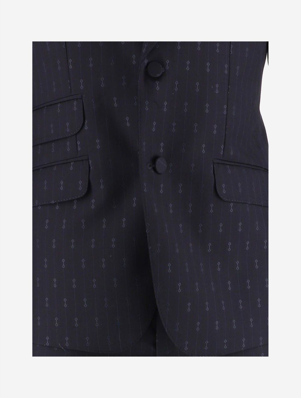 GUCCI GG MONOGRAM SINGLE-BREASTED SUIT