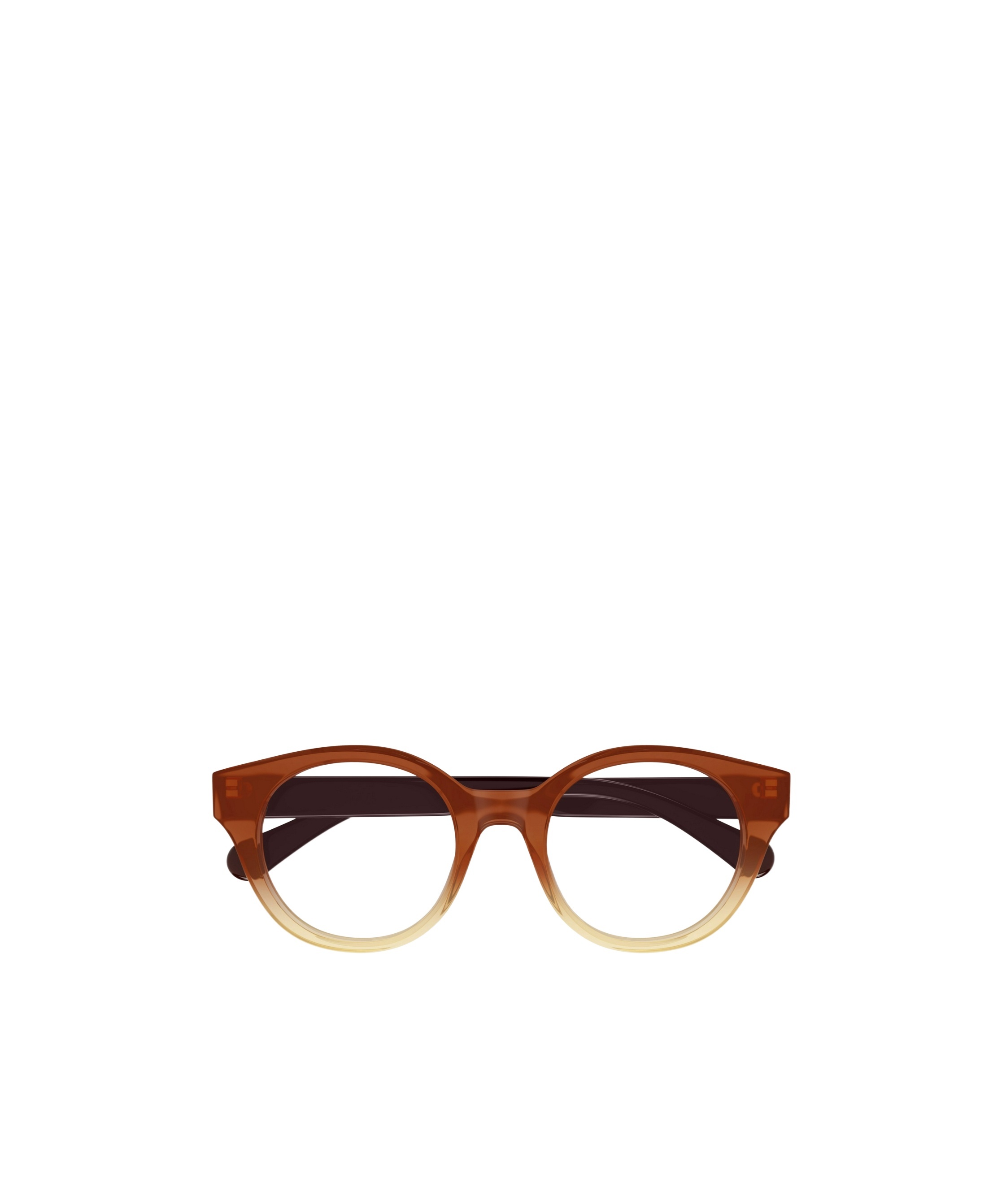 Chloé Eyewear Oval Frame Glasses In Brown
