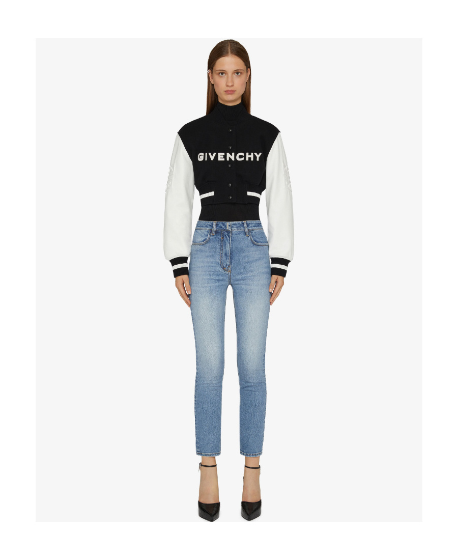 Givenchy High-rise Skinny Jeans In Blue