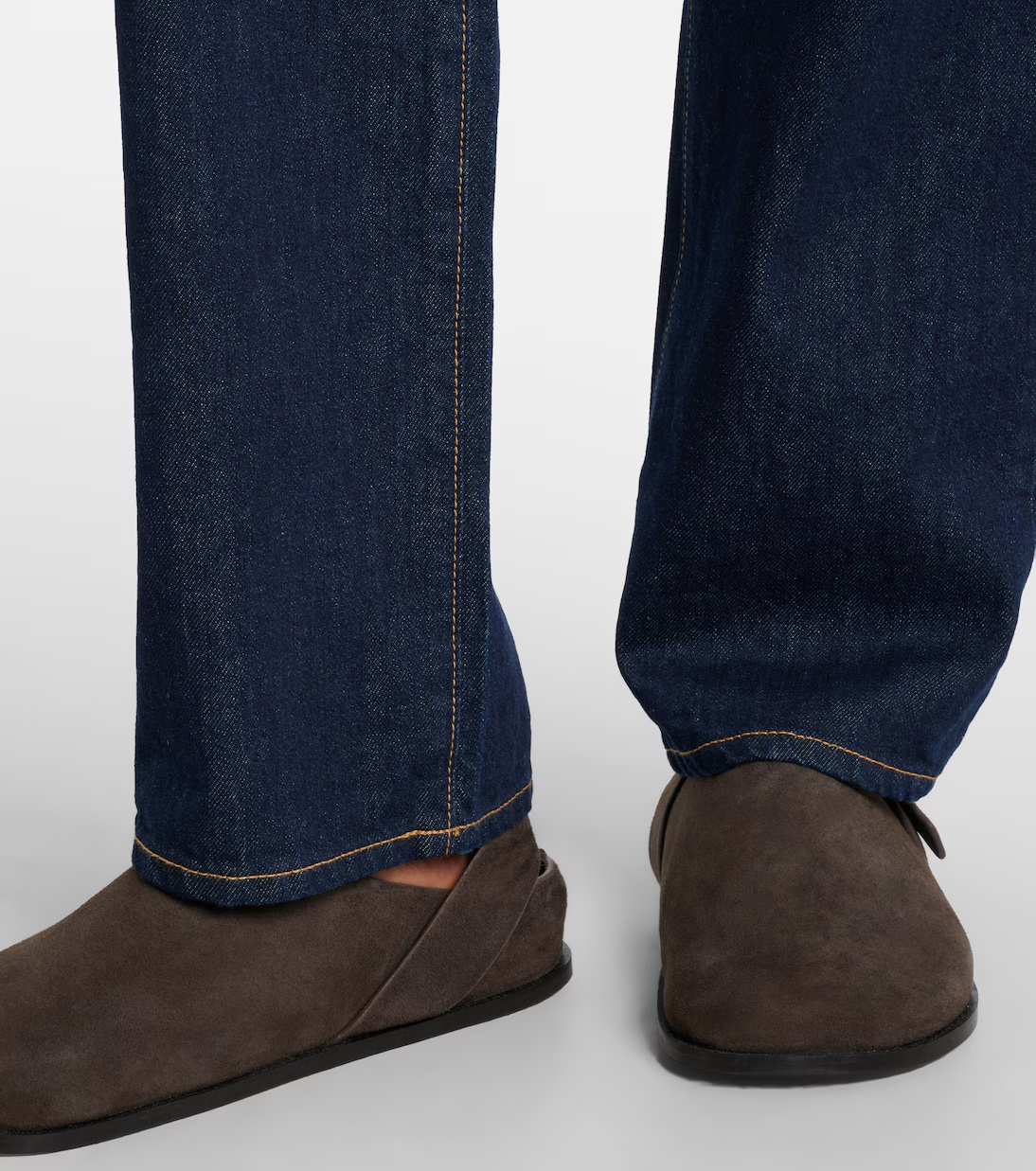 Slvrlake Grace High Rise Wide Leg Jeans In Forbidden Love In Blue