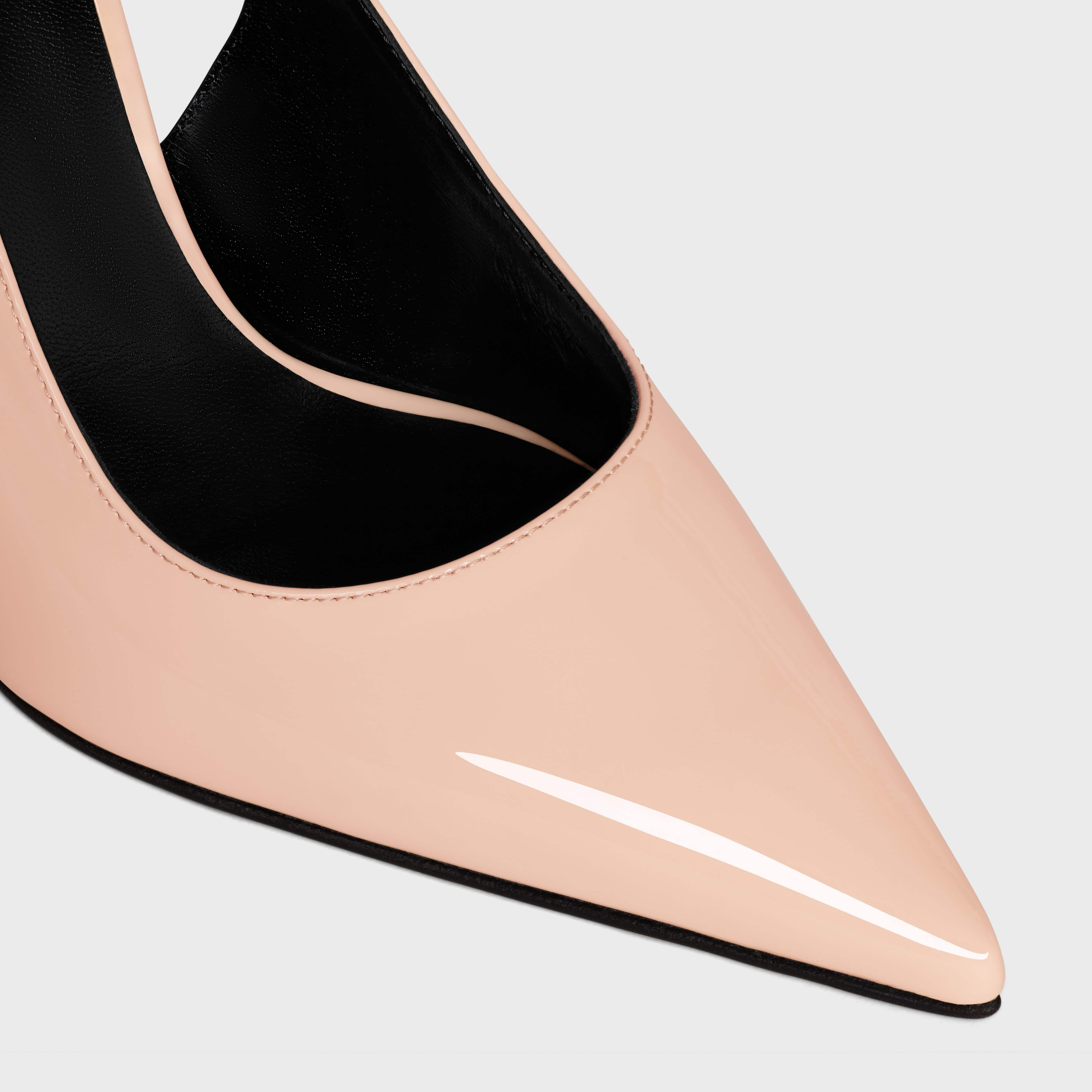 Celine Judy High-heeled Sandals In Nude