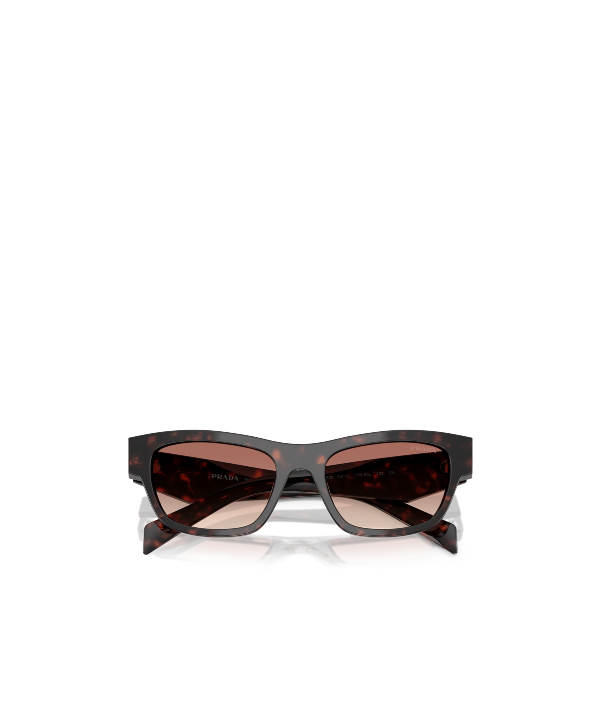 Shop Prada Full Frame Sunglasses In Black