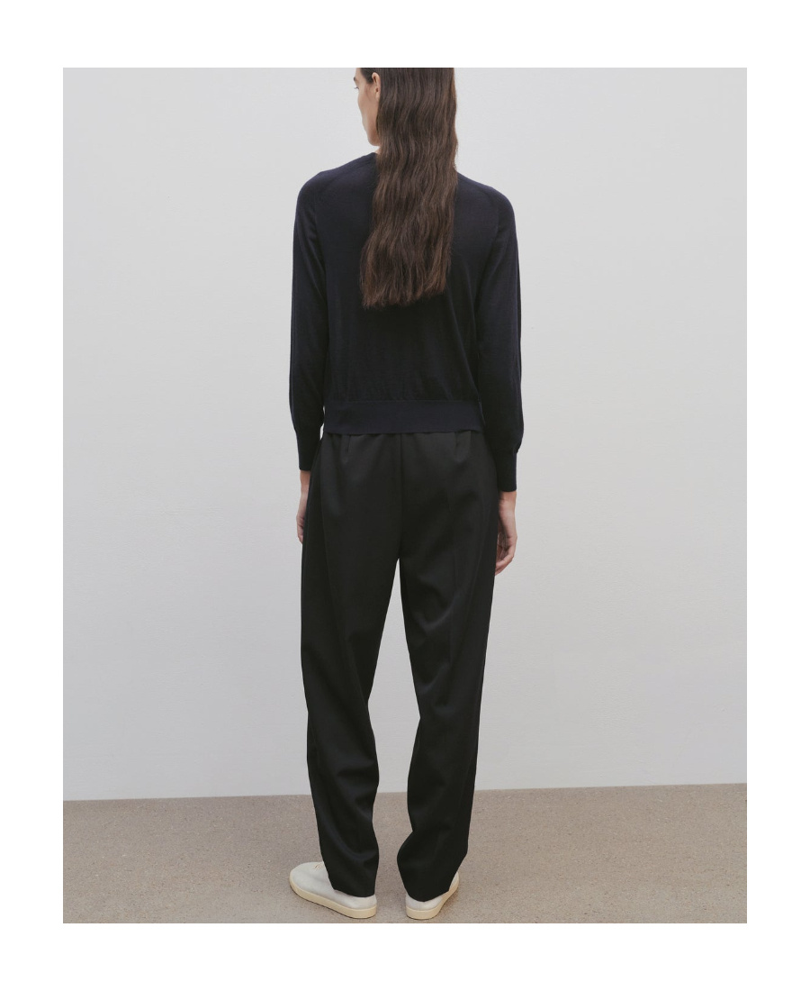 THE ROW CORBY WOOL CASUAL PANTS