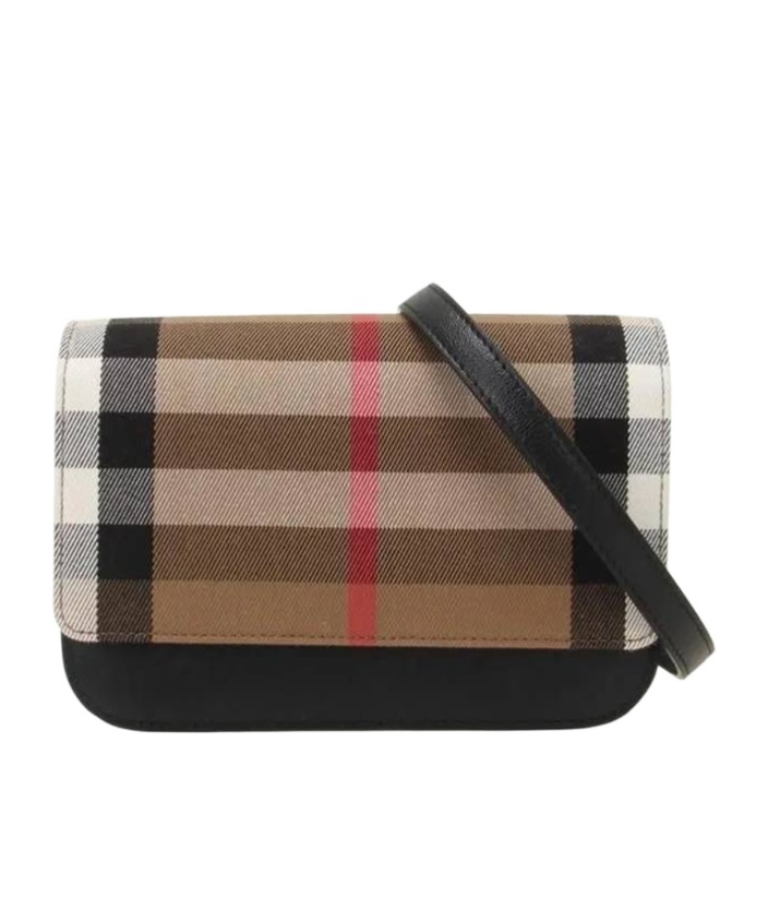 BURBERRY CHECK CROSSBODY BAG