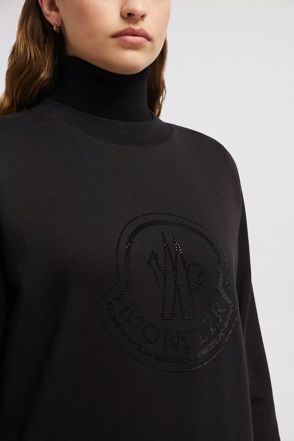 Shop Moncler Sweat Shirt In Black