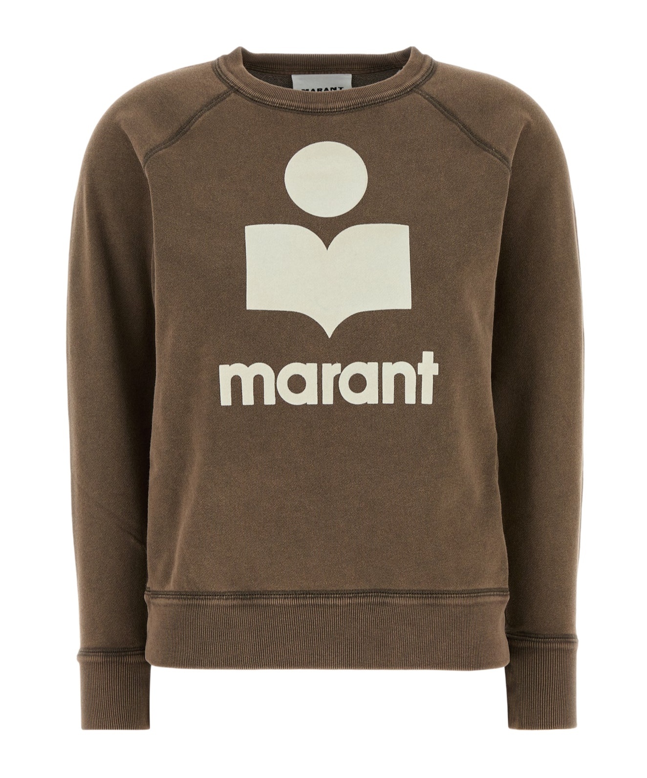 Isabel Marant Étoile Isabel Marant Etoile Mud Cotton Blend Millyny Sweatshirt In Brown