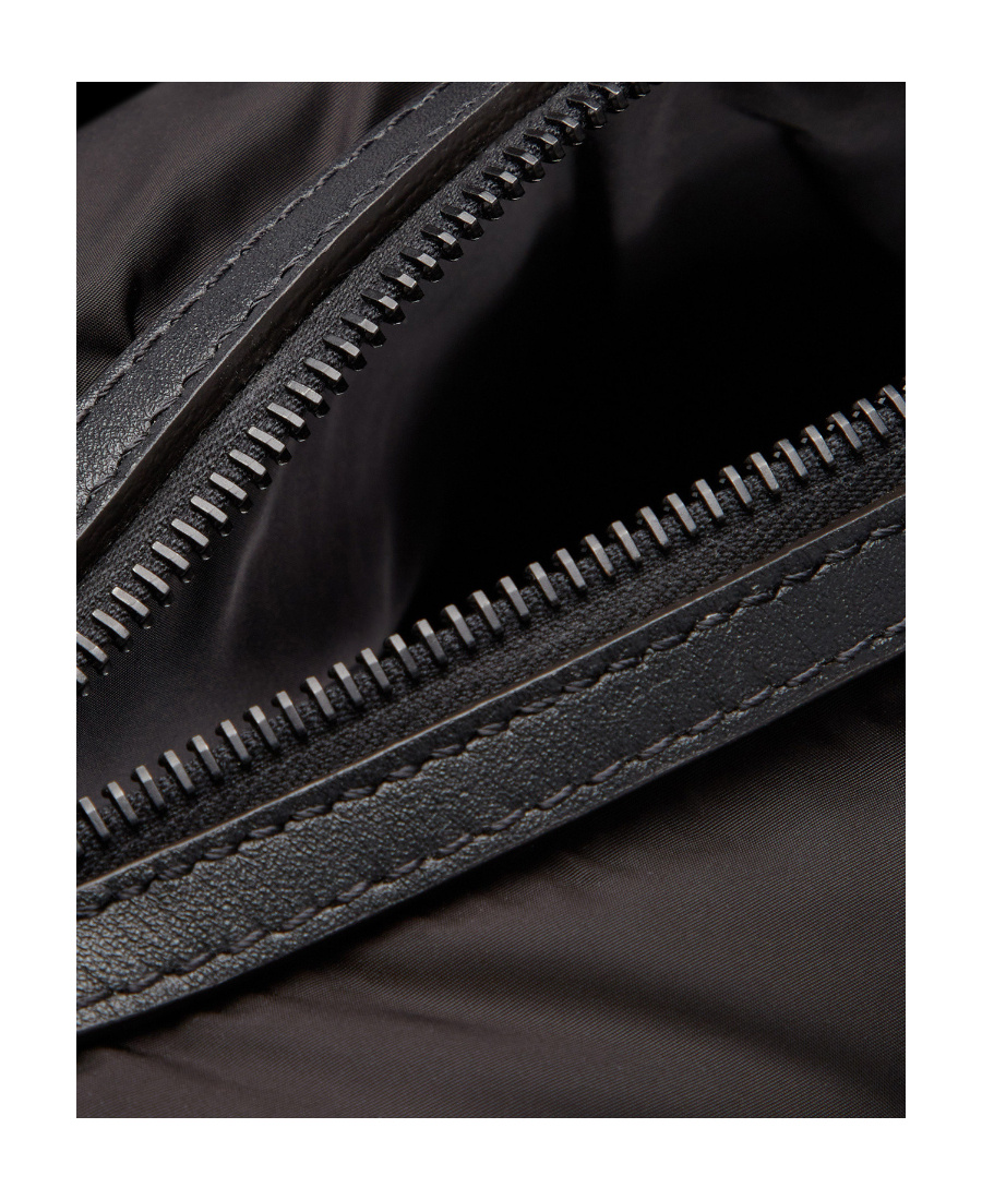 Moncler Keoni Padded Crossbody Bag In Black