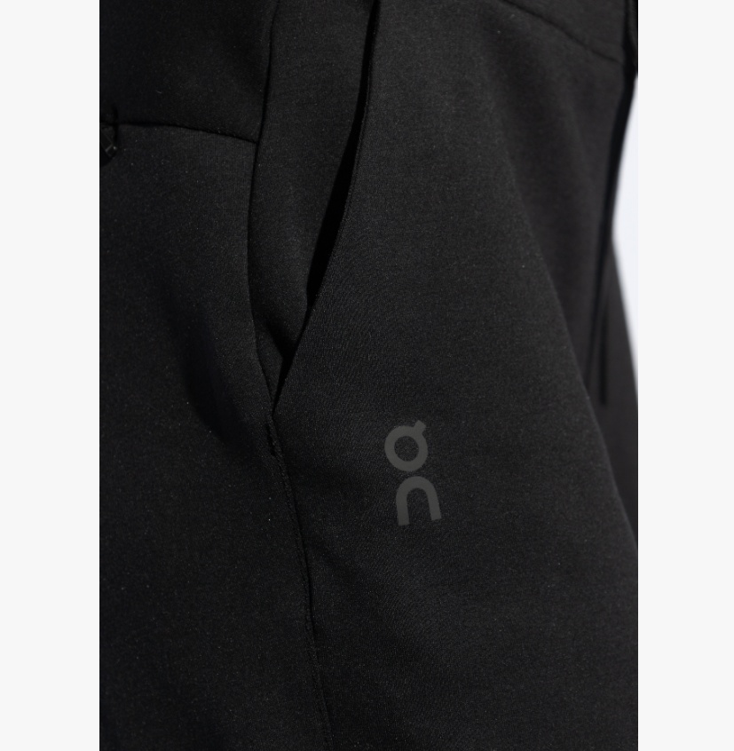 On Drawstring Sweatpants In Black