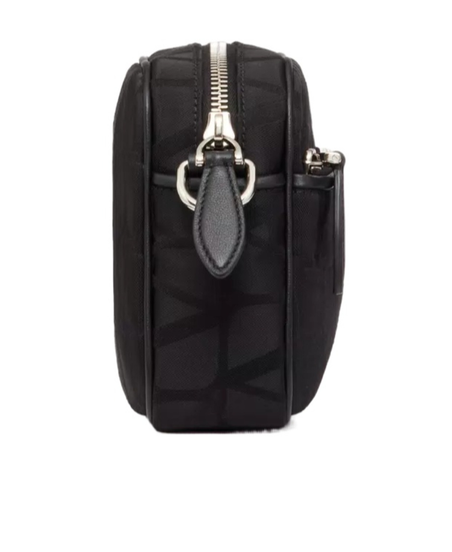 Valentino Borsa A Spalla Toile Iconographe In Black