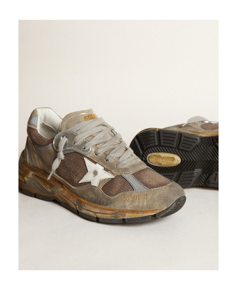 Golden Goose Deluxe Brand Dad Star Lace-up Sneakers In Multi