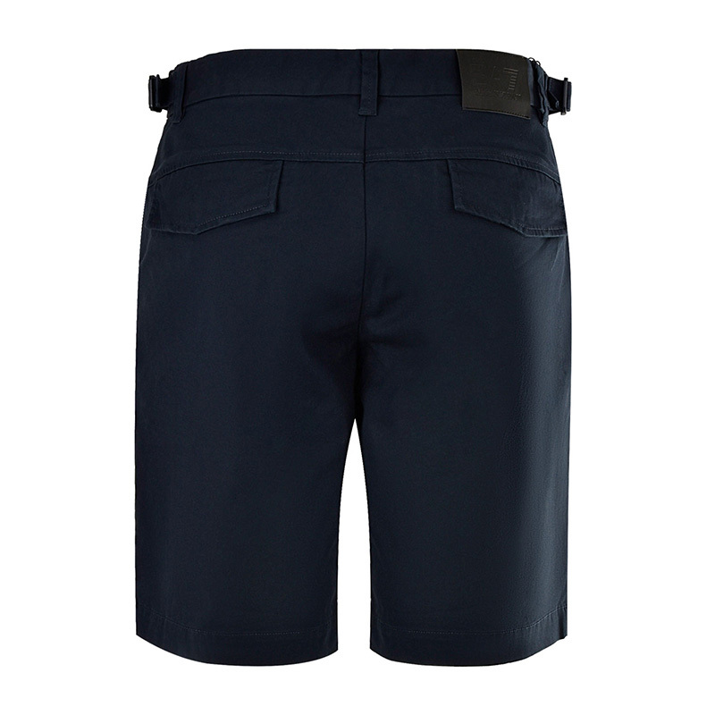 Emporio Armani Logo Printed Shorts In Black