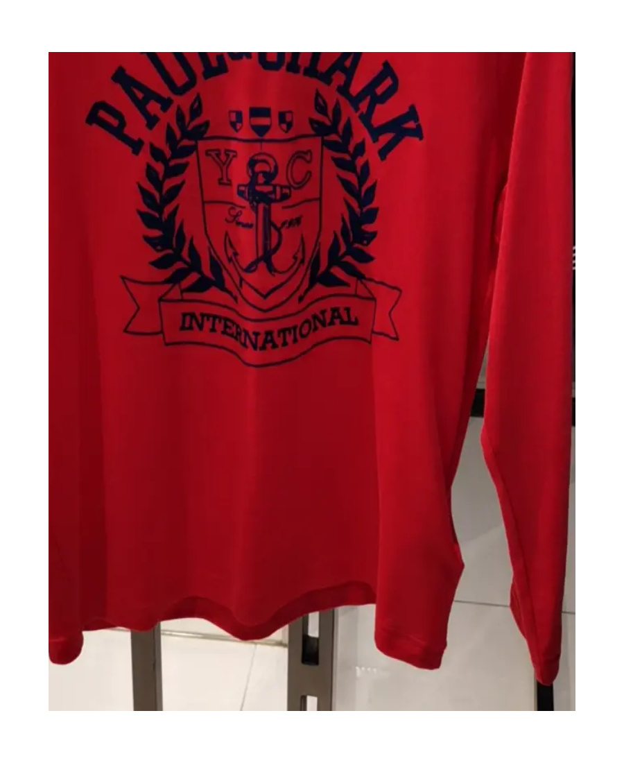 PAUL & SHARK LOGO DETAILS LONG-SLEEVED T-SHIRT