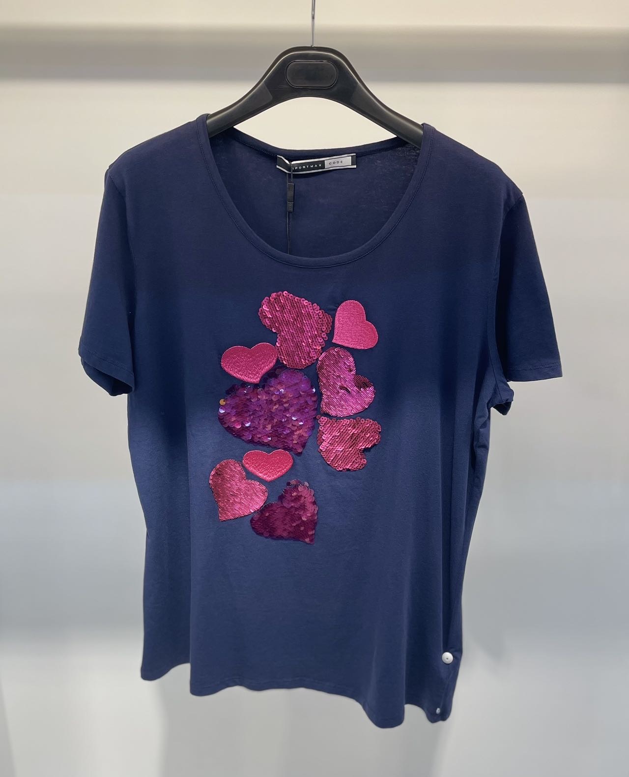 Sportmax Short-sleeved T-shirt In Blue