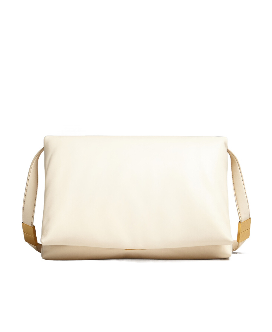Marni Prisma Shoulder Bag In White