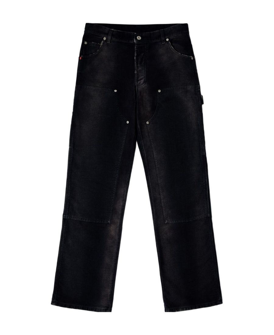 Heron Preston Carpenter Straight-leg Jeans In Black
