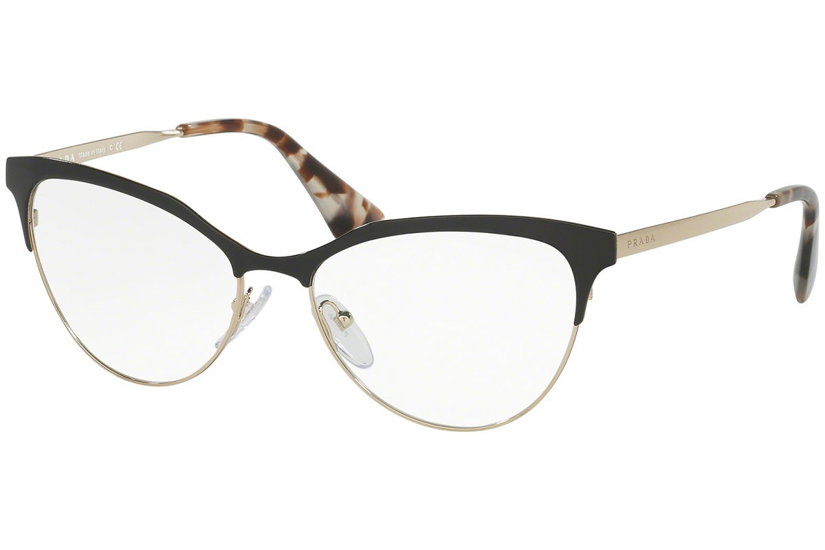 Prada Logo Flat Mirror In White