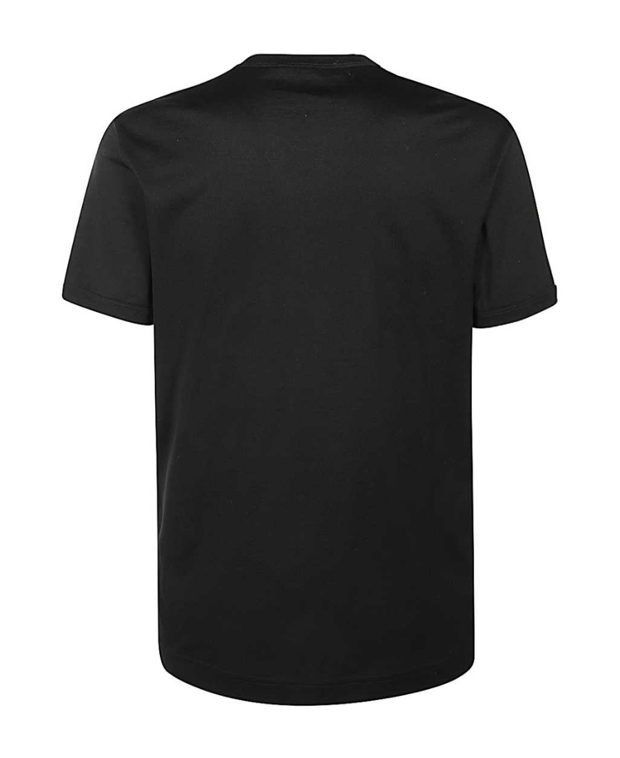 Dolce & Gabbana V-neck T-shirt In Black