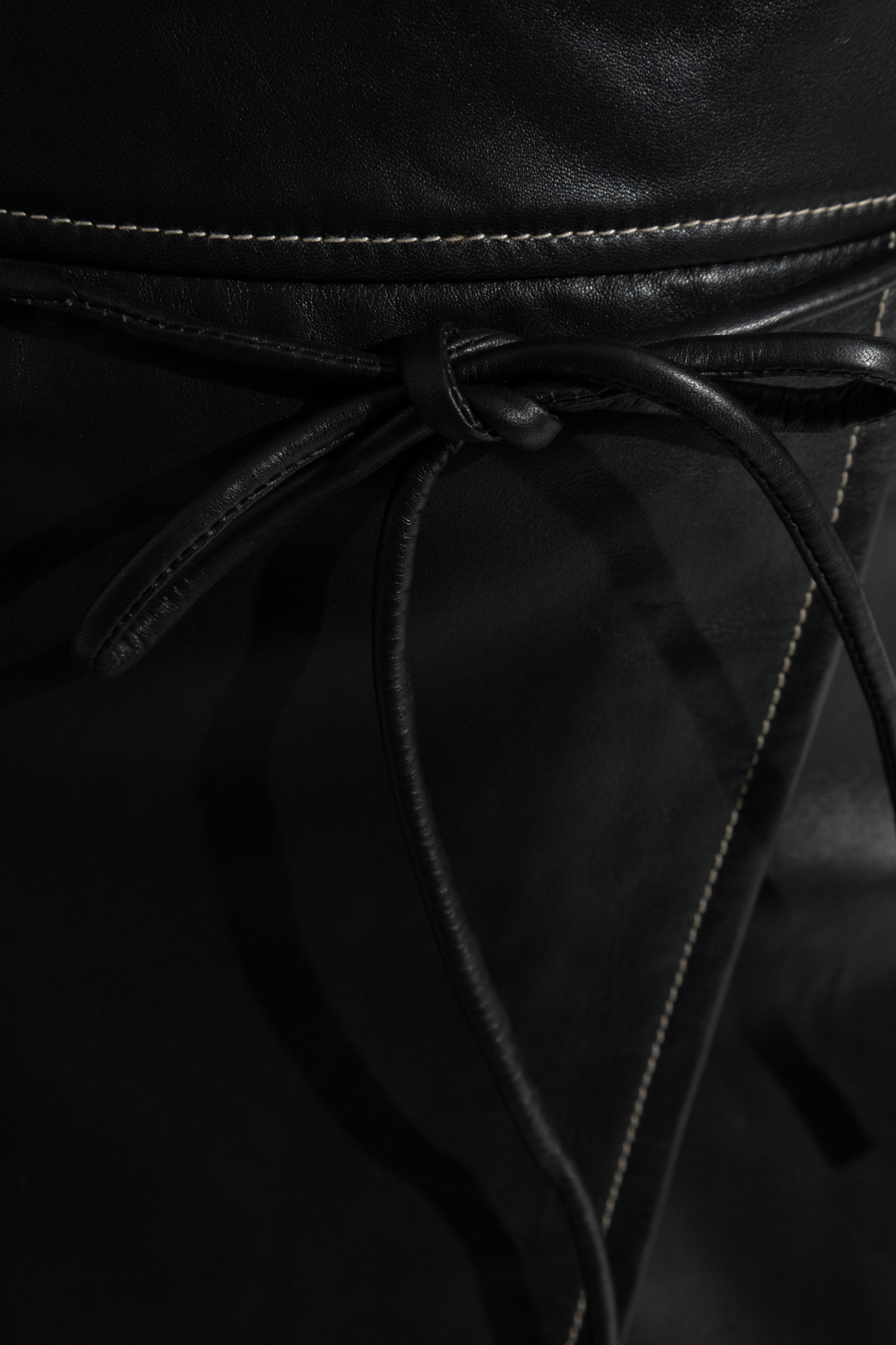 Ps By Paul Smith Asymmetrical Skirt In Black