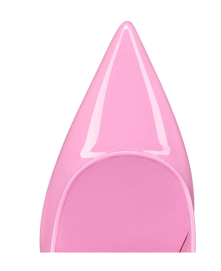 Christian Louboutin Logo High Heels In Pink