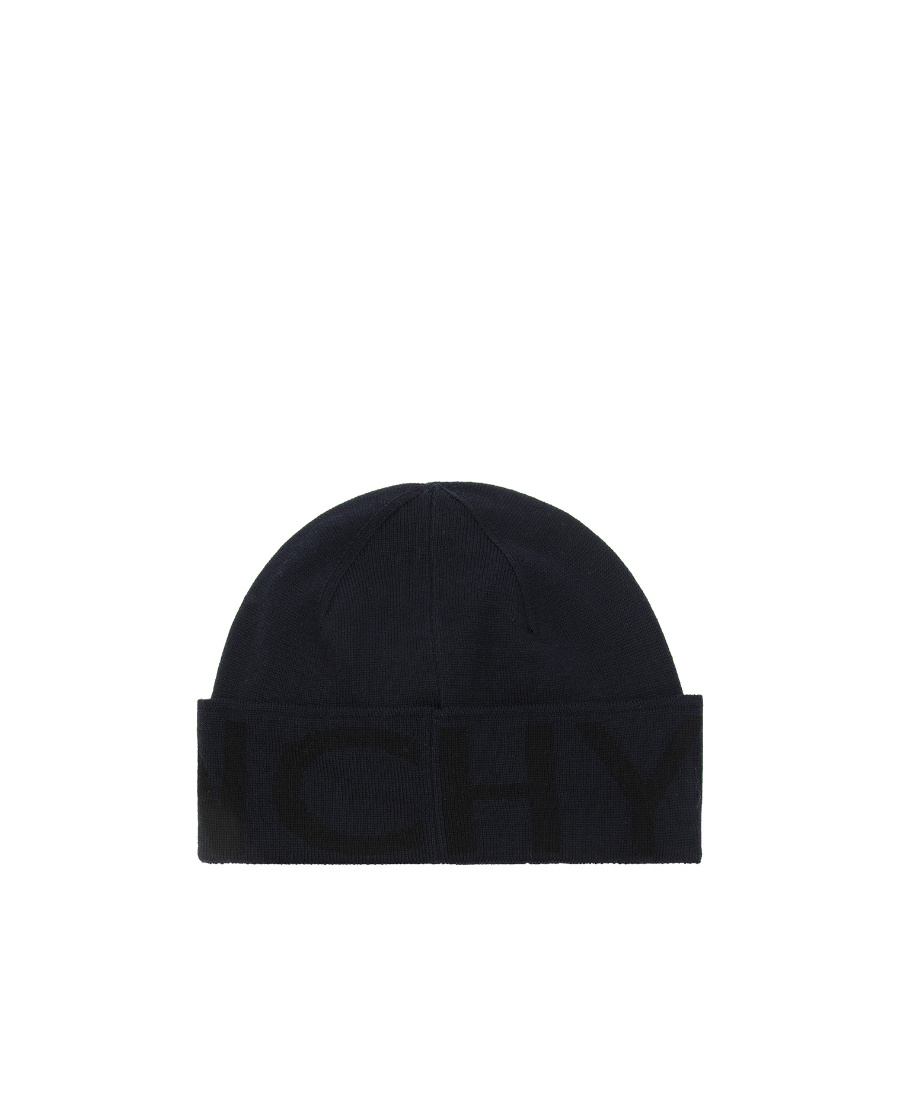 Givenchy Embroidered Logo Beanie In Black