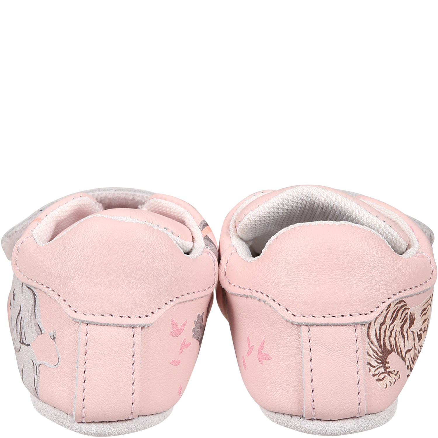 Kenzo Logo Casual Shoes In Nude