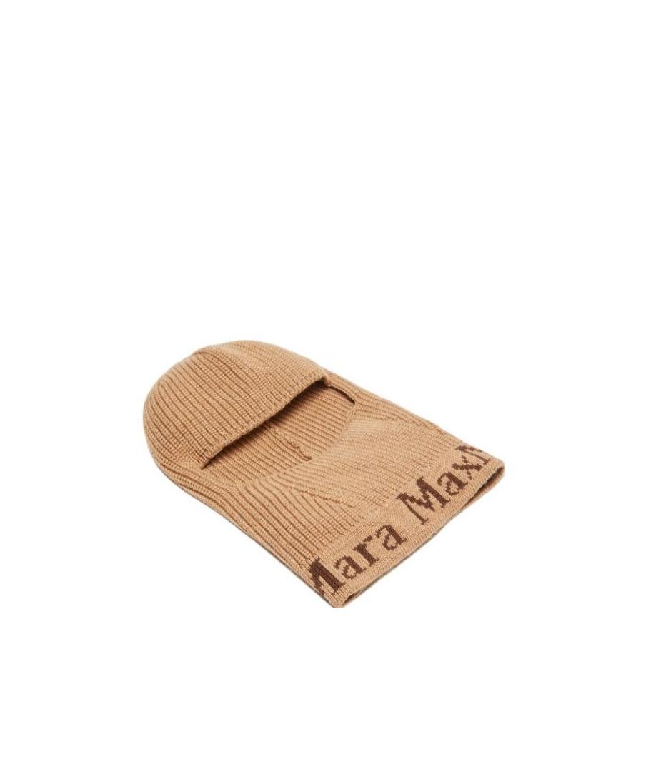 MAX MARA WOOL BALACLAVA HAT