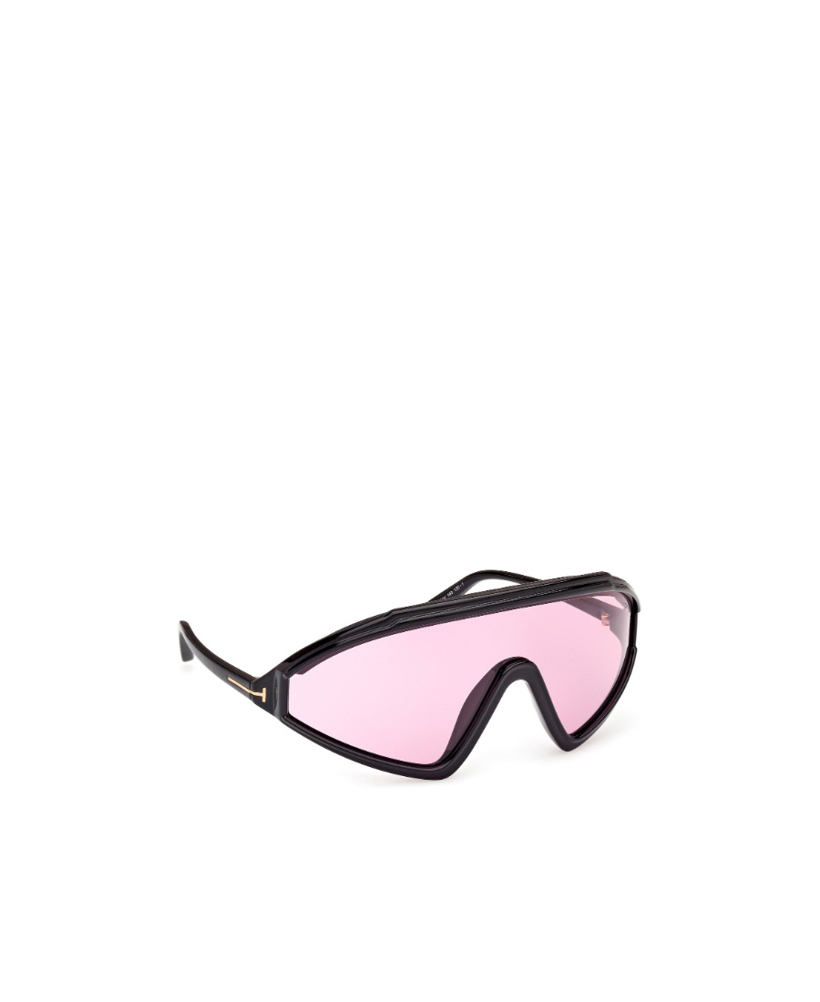 Tom Ford Lorna Violet Shield Ladies Sunglasses Ft1121 01y 00 In Pink