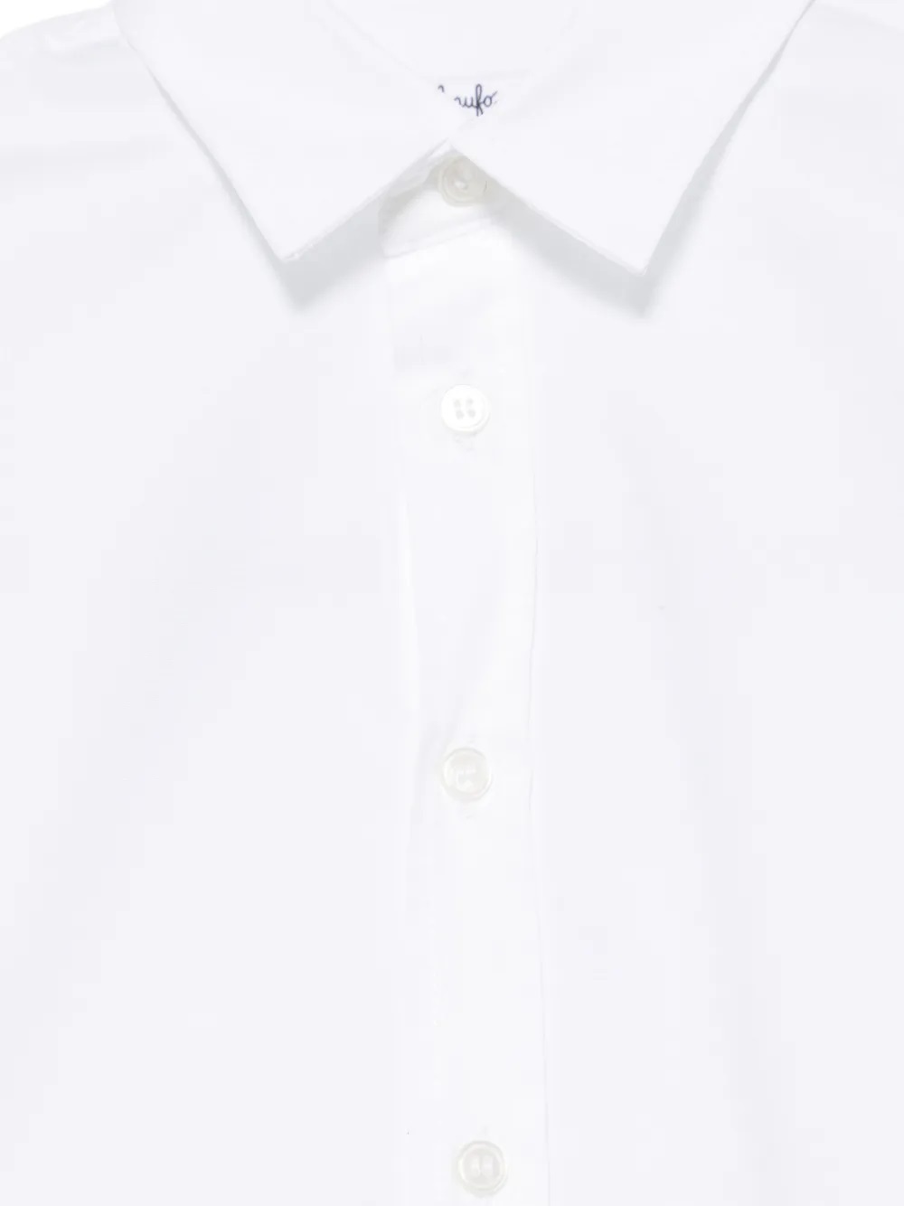 Il Gufo Poplin Shirt In White