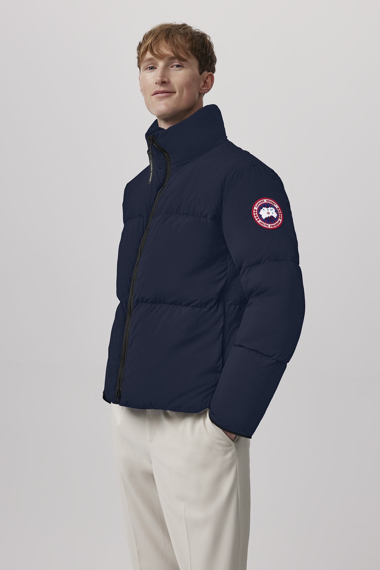 Canada Goose Lawrence Down Puffer Jacket In Blue