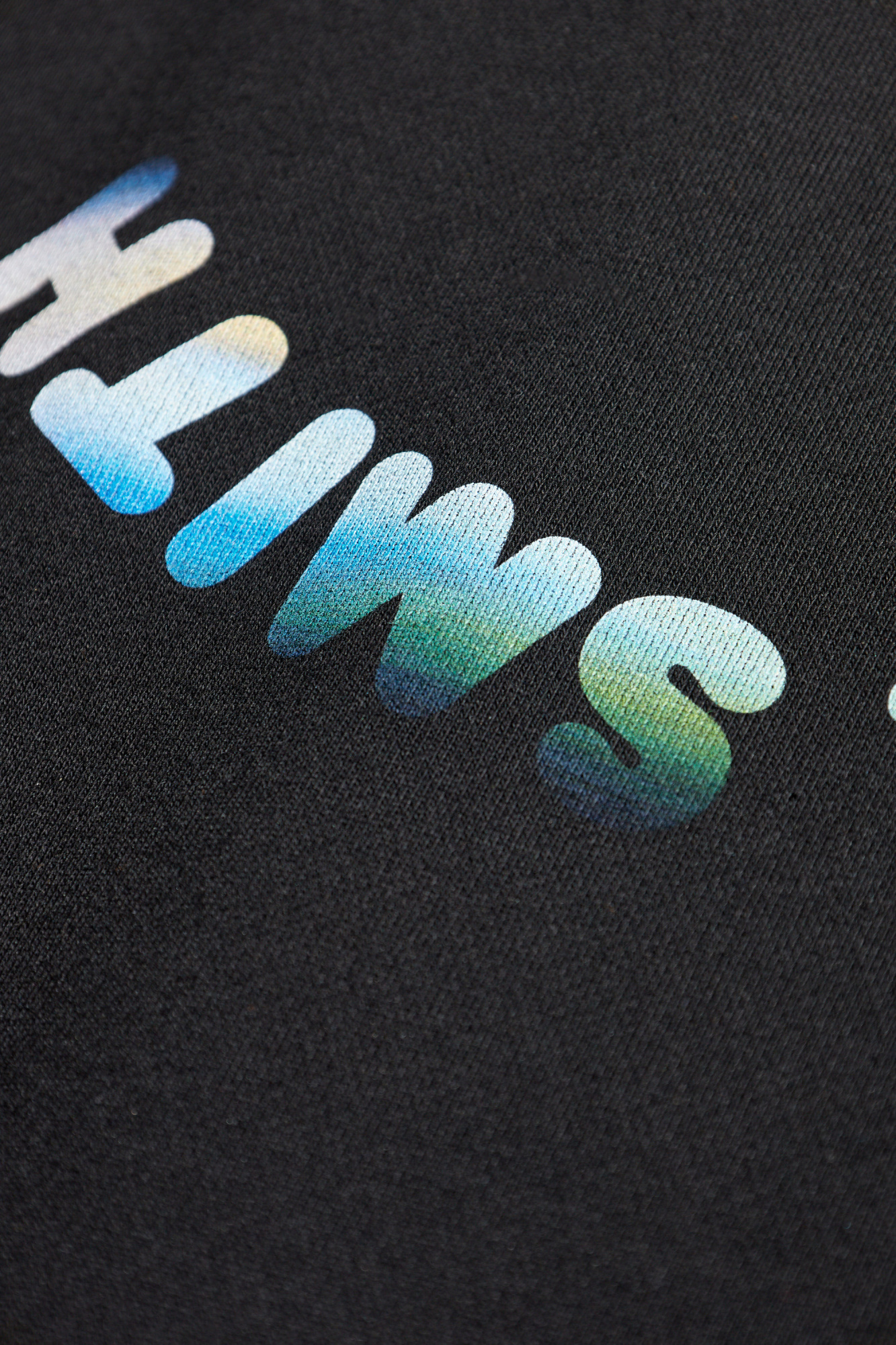 Ps By Paul Smith Happy Gradient-print Sweatshirt In Black