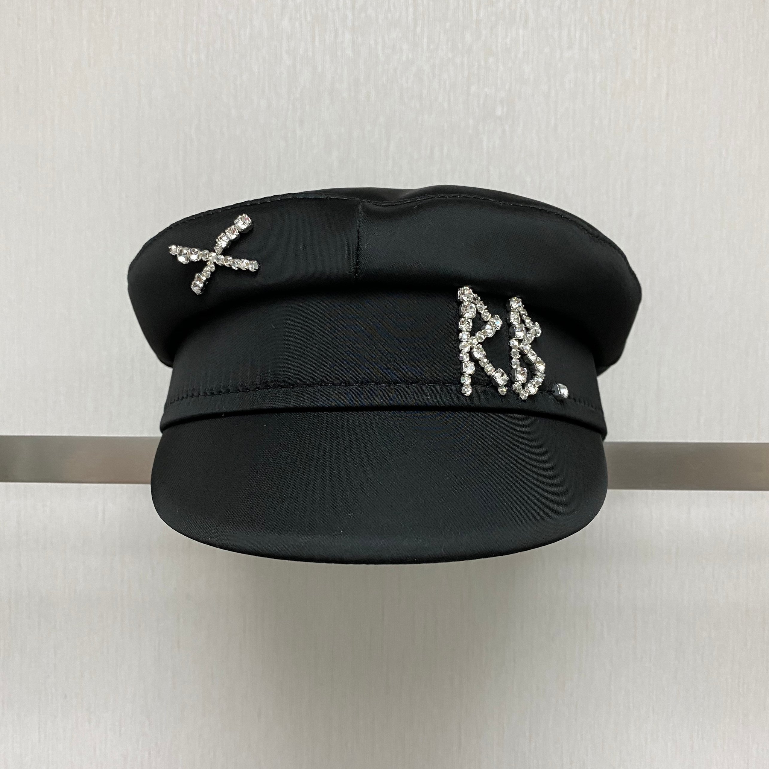 Ruslan Baginskiy Studded Logo Embellished Cap In Black