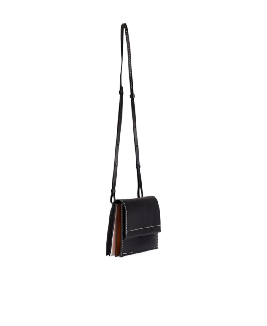 Proenza Schouler Logo Shoulder Bag In Black
