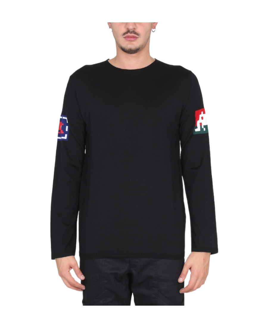 COMME DES GARÇONS COMME DES GARÇONS SHIRT CREWNECK LONG-SLEEVED T-SHIRT