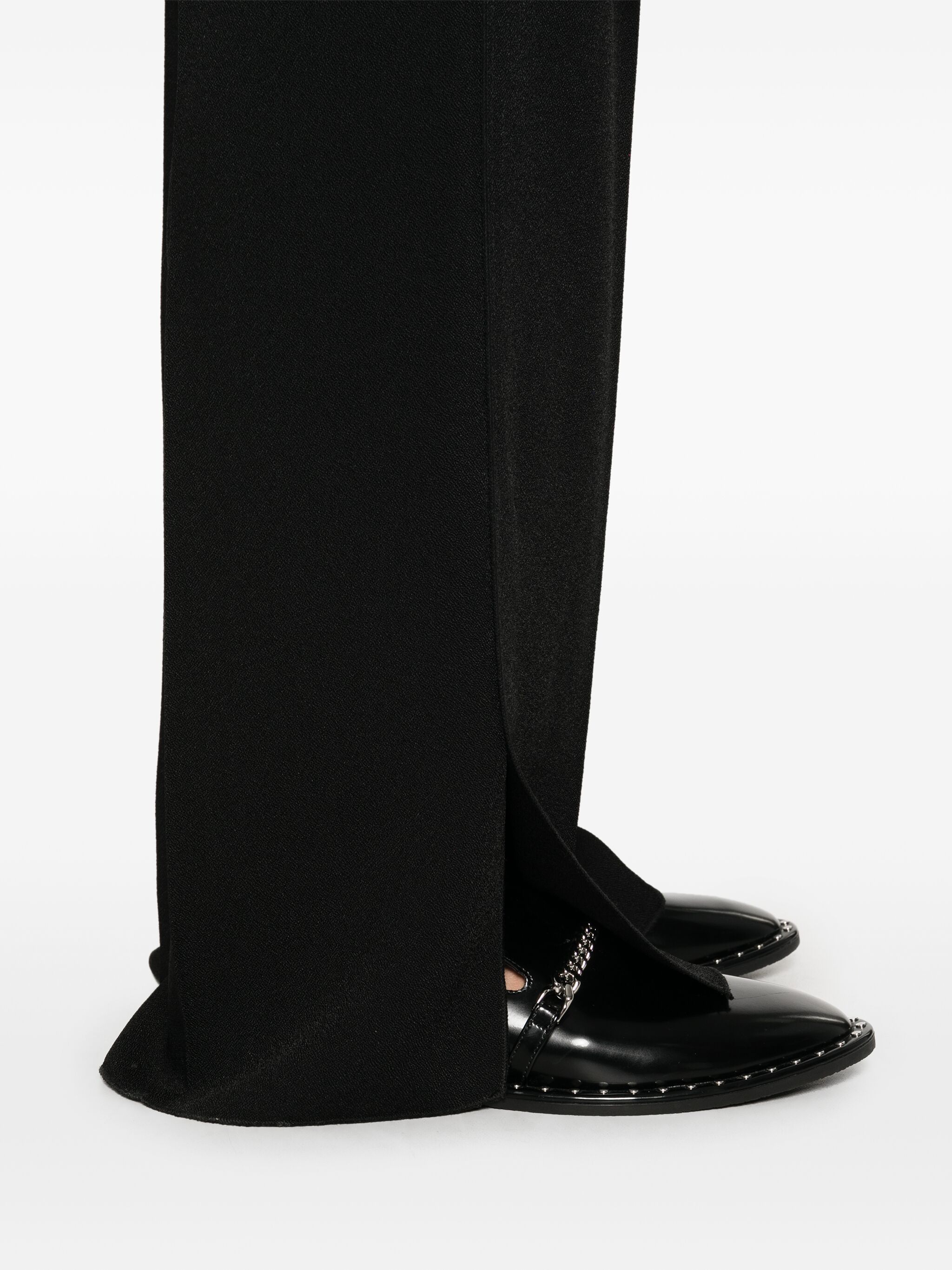 Forte Forte Dark Blue Straight Leg Trousers