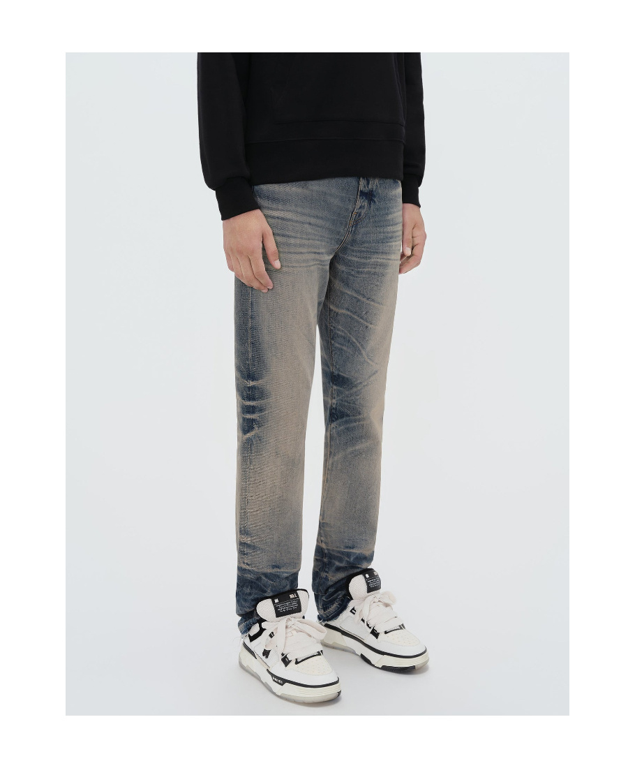 AMIRI RELEASE HEM STRAIGHT-LEG JEANS