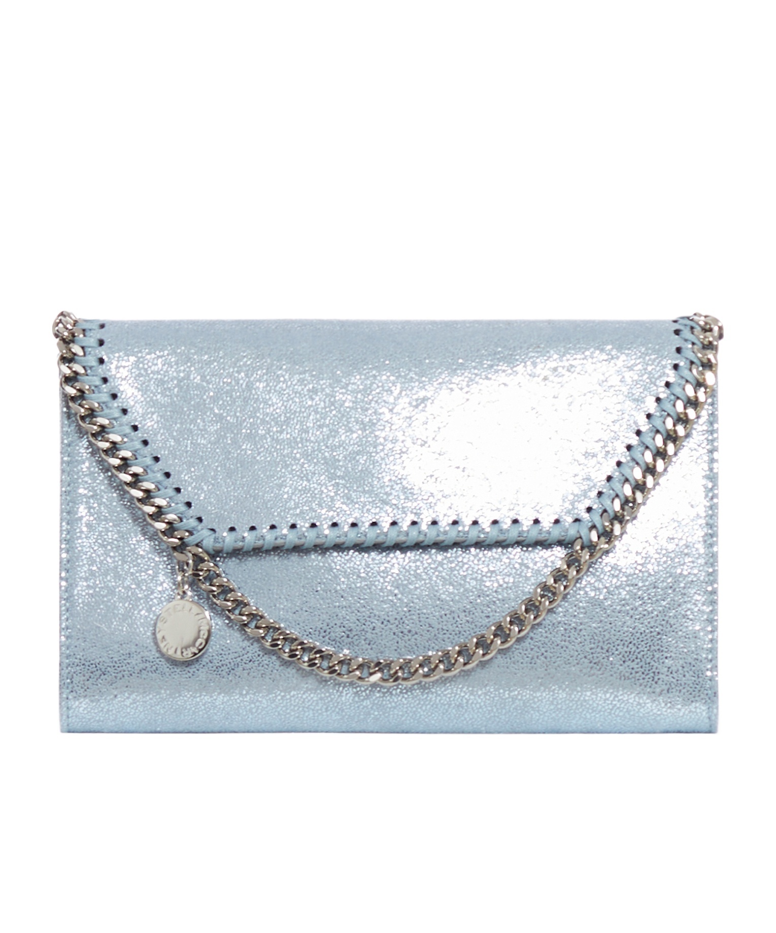 Stella Mccartney Chain Cross-body Bag In Gray