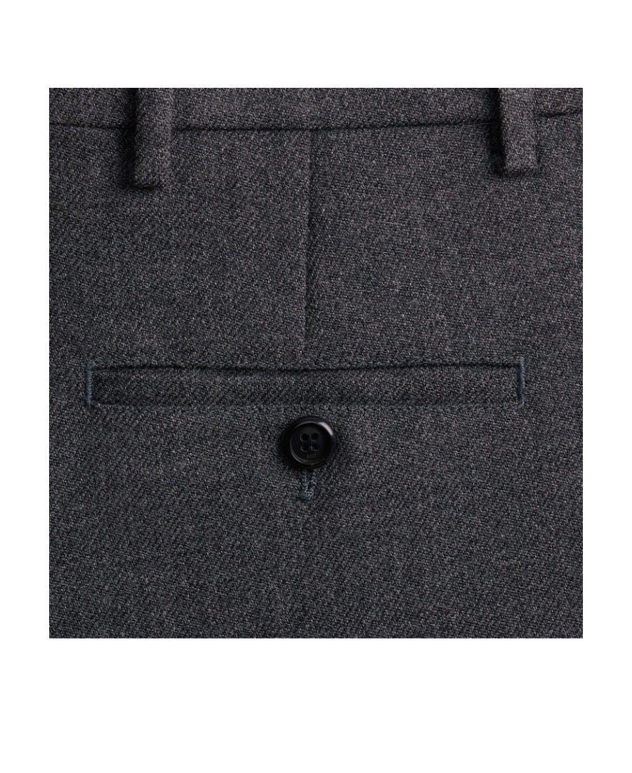 Ami Alexandre Mattiussi Mid-rise Flared Trousers In Black