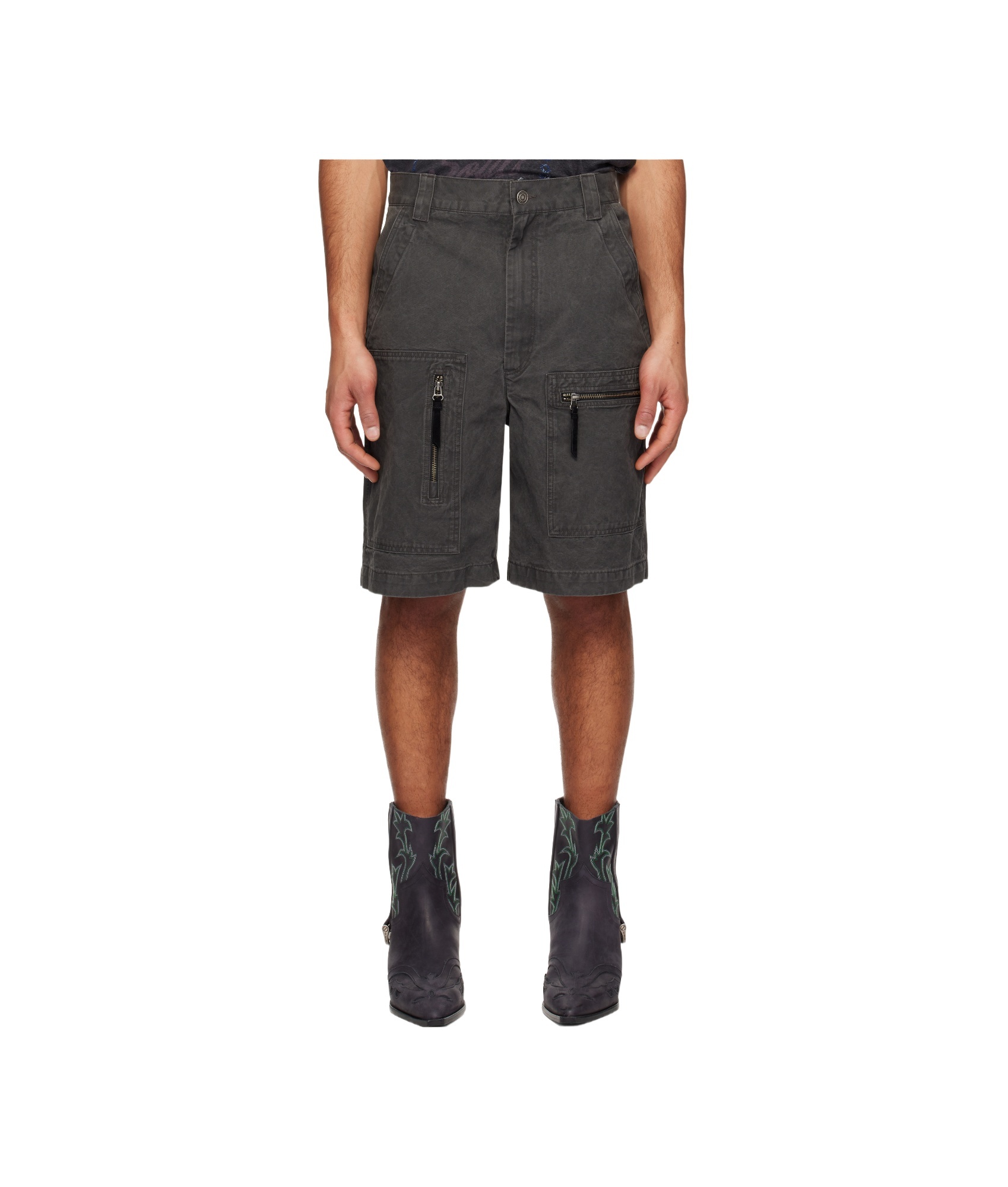 Isabel Marant Black Kyle Shorts In Black