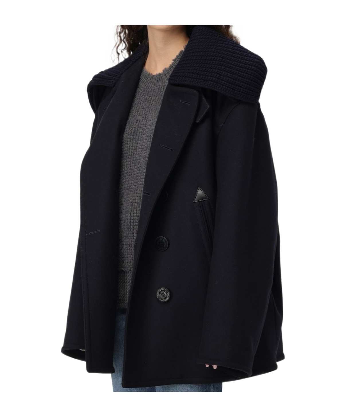 Dsquared2 Long-sleeved Coat In Black