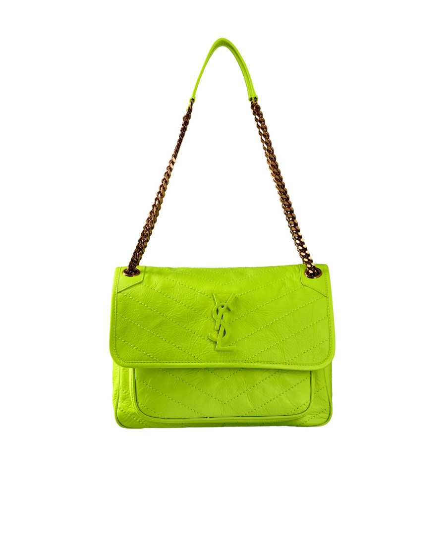 Saint Laurent Medium Niki Shoulder Bag In Green