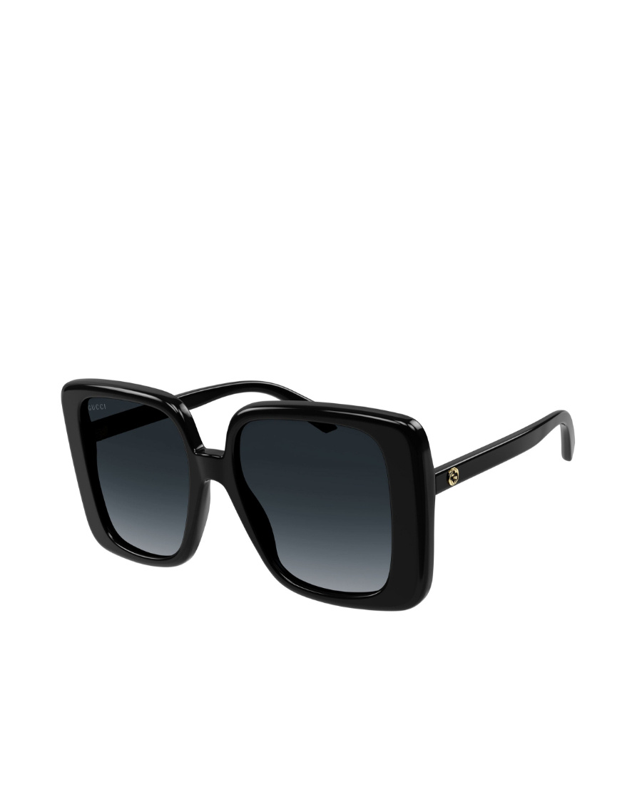 Gucci Square Oversize-frame Sunglasses In Black