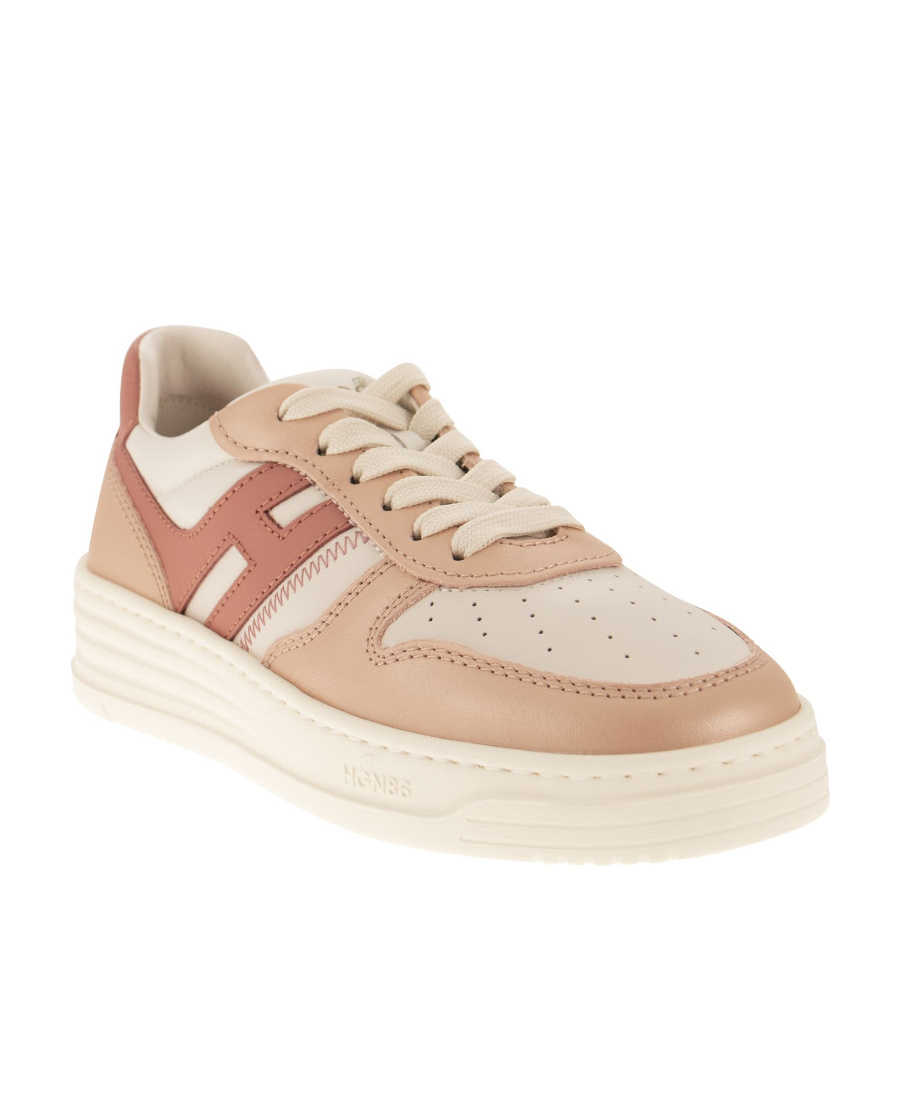 Hogan Low Lace-up Sneakers In White