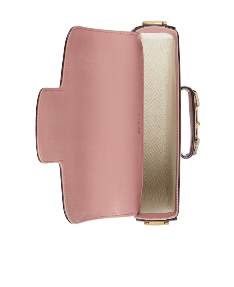 Gucci Mini Horsebit 1955 Shoulder Bag In Pink | ModeSens
