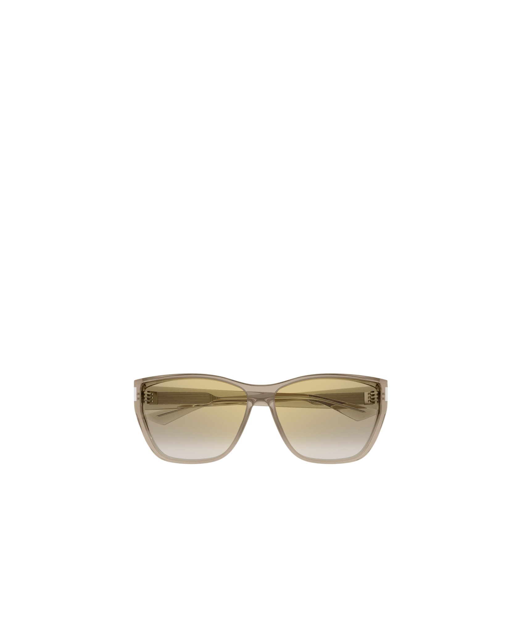 Saint Laurent Eyewear Square Frame Sunglasses In Nude
