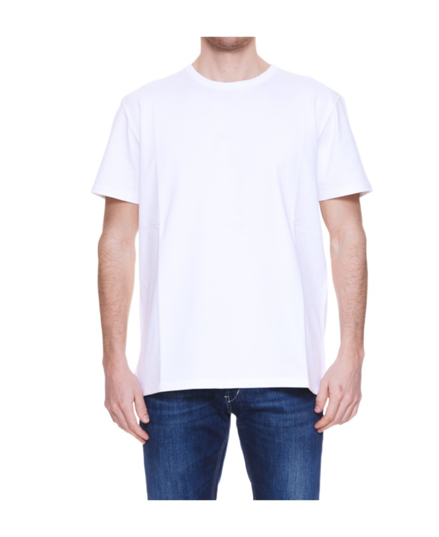 Alexander Mcqueen Graffiti Logo-print T-shirt In White
