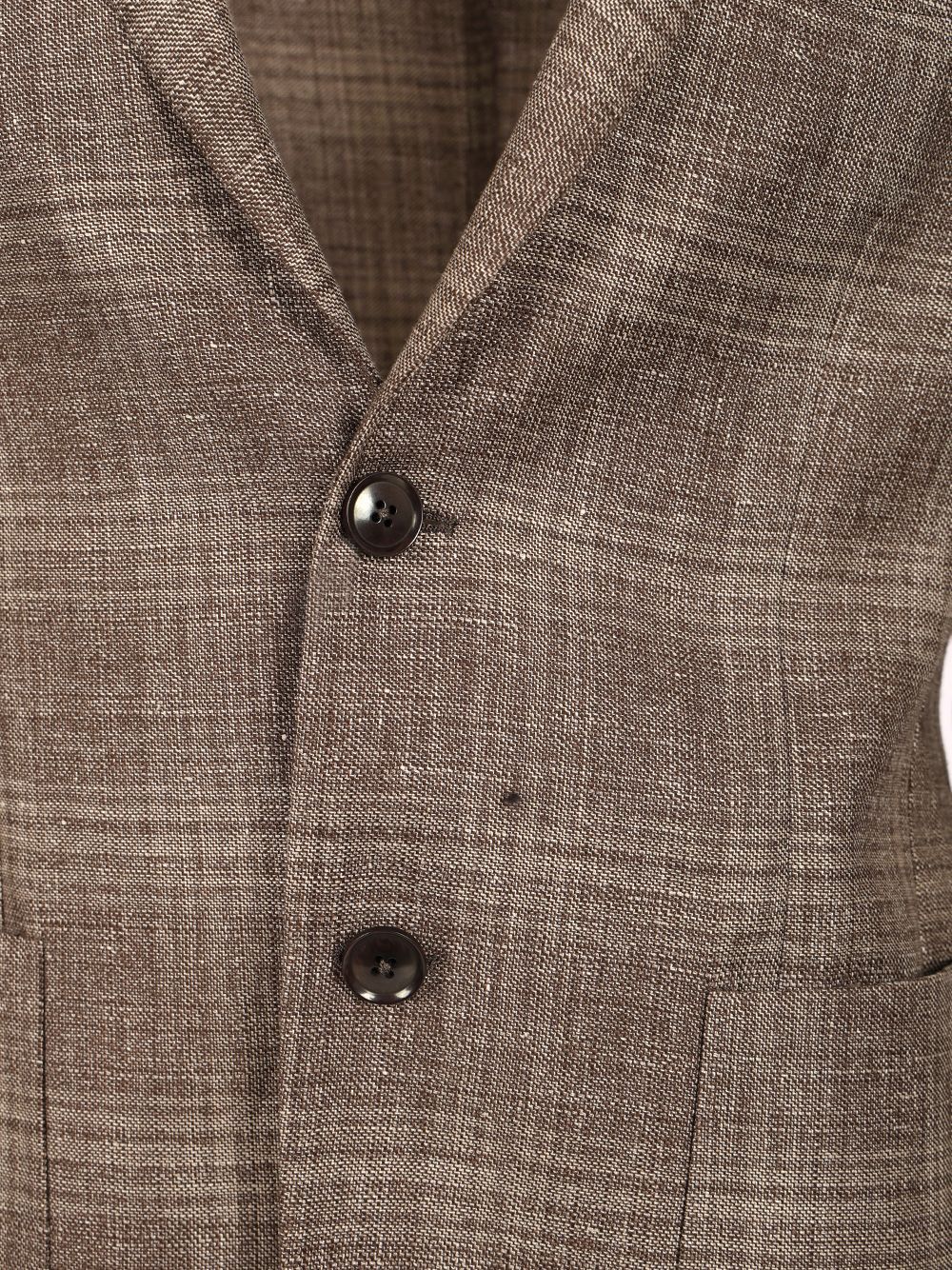 ZEGNA LONG-SLEEVED SUIT JACKET