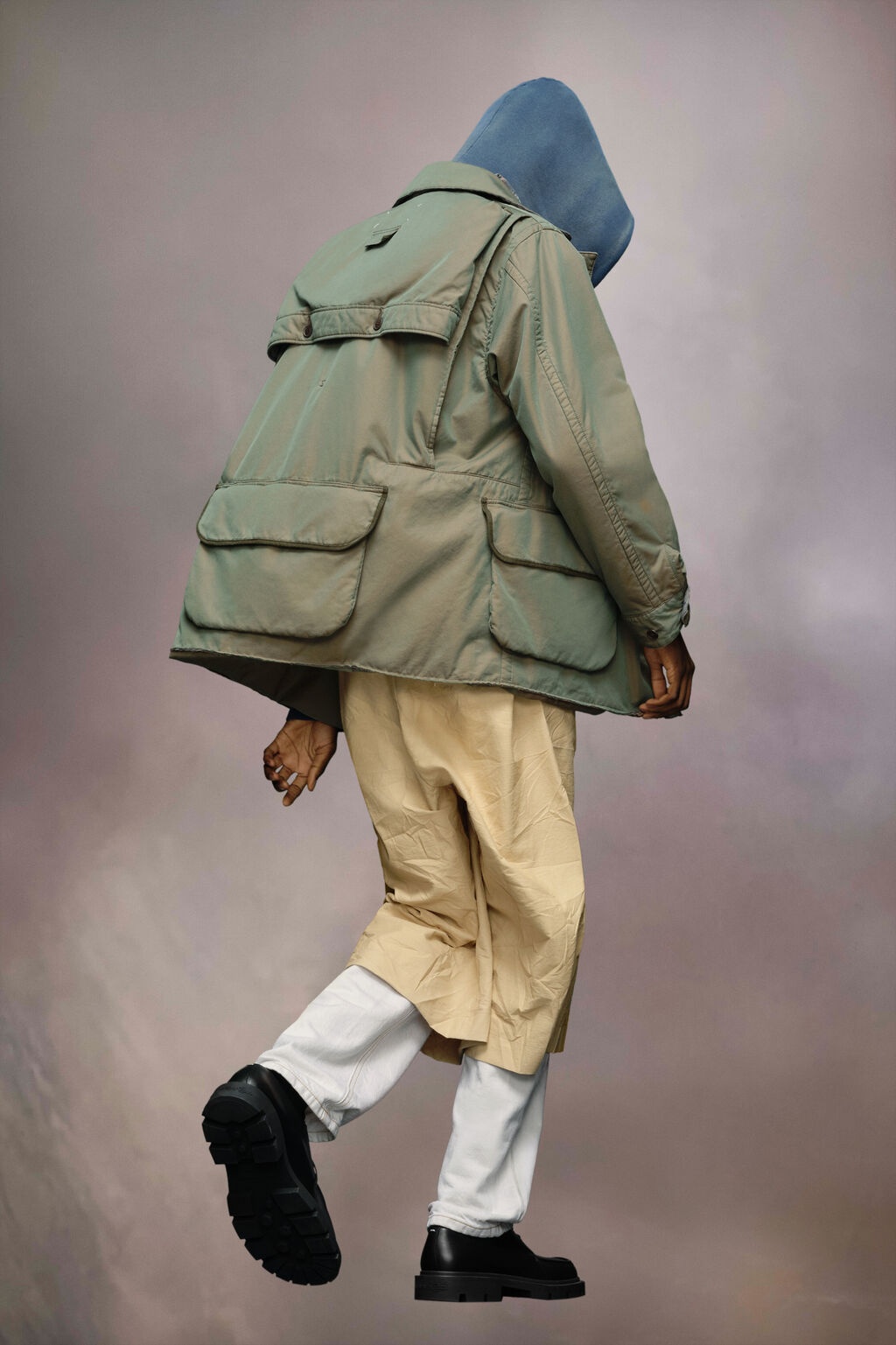 MAISON MARGIELA MAISON MARGIELA DISTRESSED TONIC JACKET