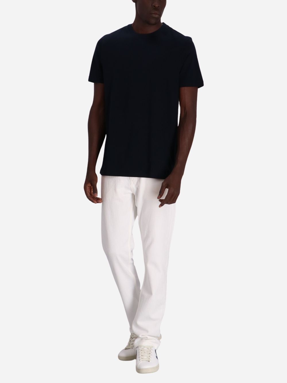 Hugo Boss Crew-neck Cotton T-shirt In Black
