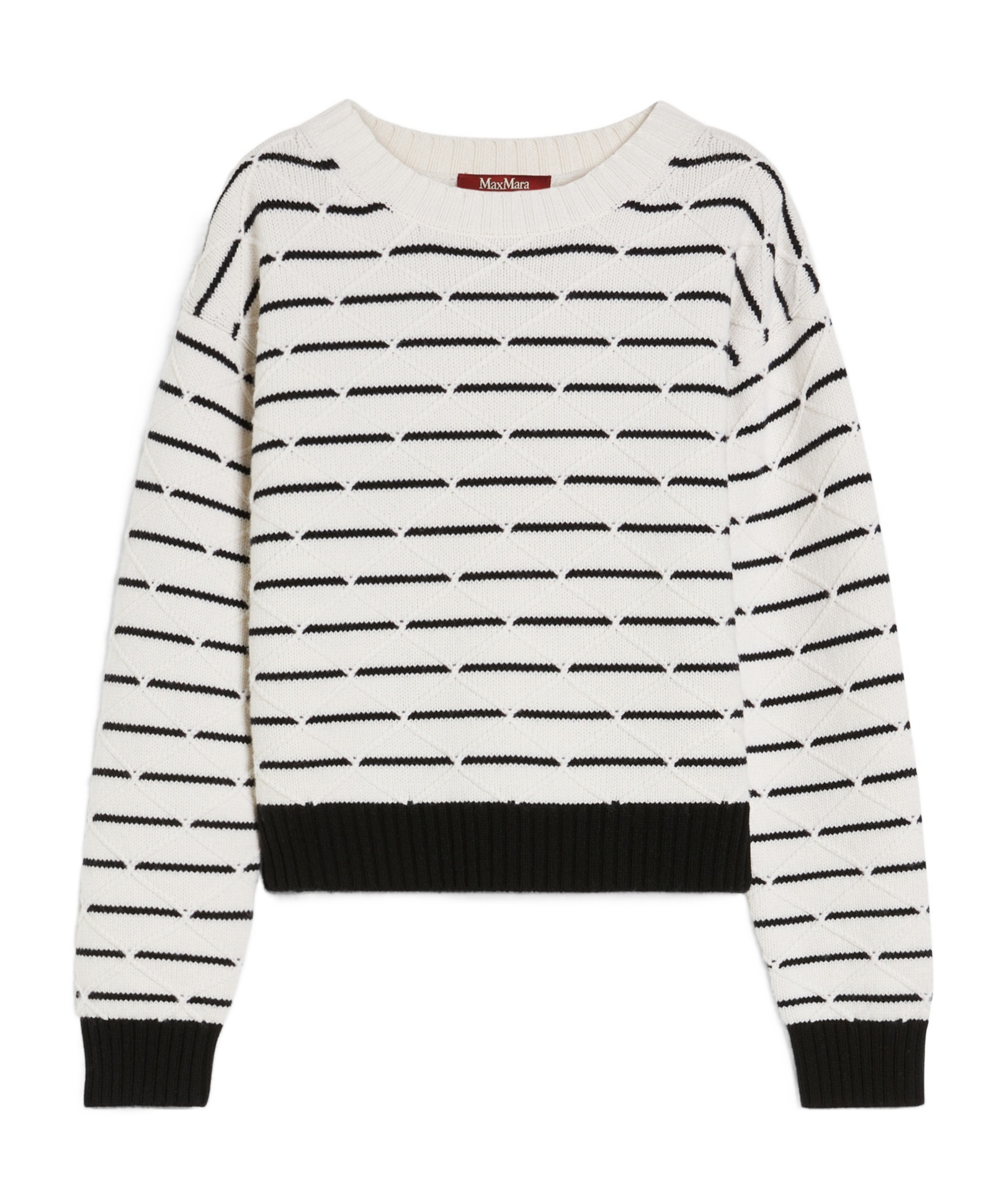 MAX MARA BOXY-FIT WOOL AND CASHMERE SWEATER 